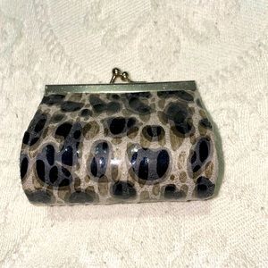 Animal Print Lipstick or Coin Purse